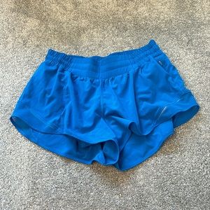 blue lululemon size 8 2 inch short